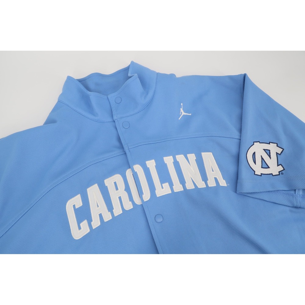 Nike Elite Jordan North Carolina Tar Heels Shooting Shirt Mens XXL Blue Warm Up